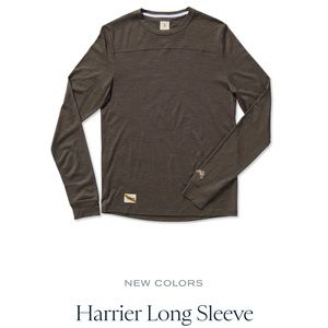 NWOT Tracksmith Harrier Longsleeve